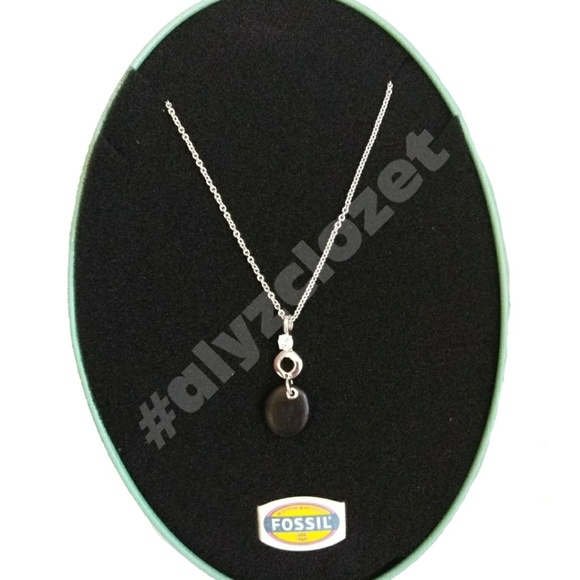 🌟NWT🌟 Fossil Sterling Silver Necklace - Picture 4 of 8